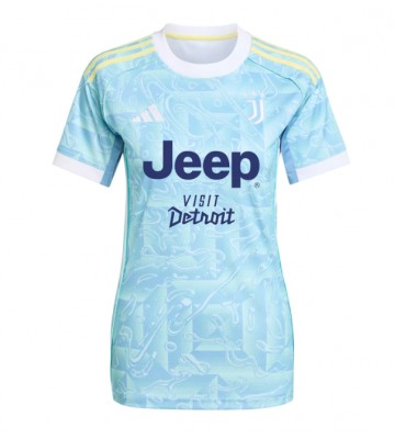 Juventus Jonathan David #30 Udebanetrøje Dame 2025-26 Kortærmet